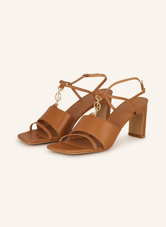 CLAUDIE PIERLOT Sandaletten CAMEL