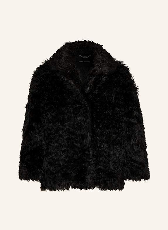 MARC JACOBS Kunstfell-Jacke THE  SHAGGY FAUX FUR LADY JACKET SCHWARZ