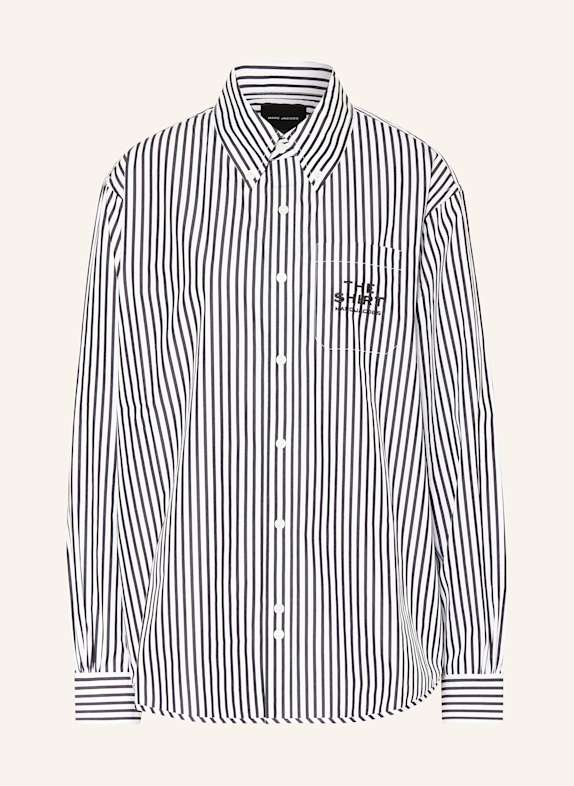 MARC JACOBS Shirt blouse THE STRIPED SHIRT BLACK/ WHITE