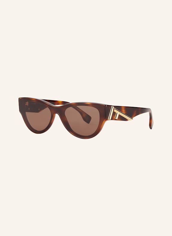 FENDI Okulary przeciwsłoneczne FN000760 4410D1 - HAVANA/ BRĄZOWY