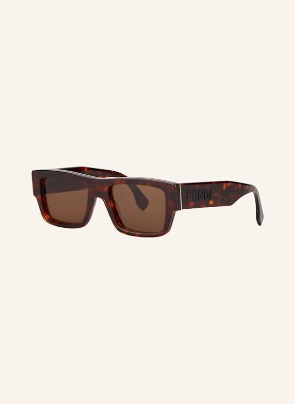 FENDI Okulary przeciwsłoneczne FN000746 4560D1 – HAVANA/ BRĄZOWY