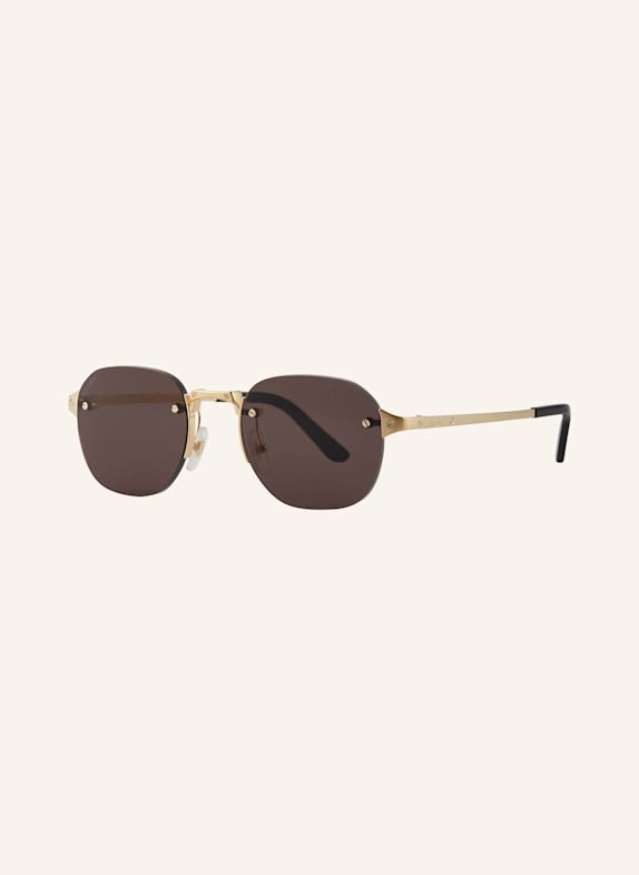 Cartier Sunglasses 6L001725 2300L1 - GOLD/ BLACK