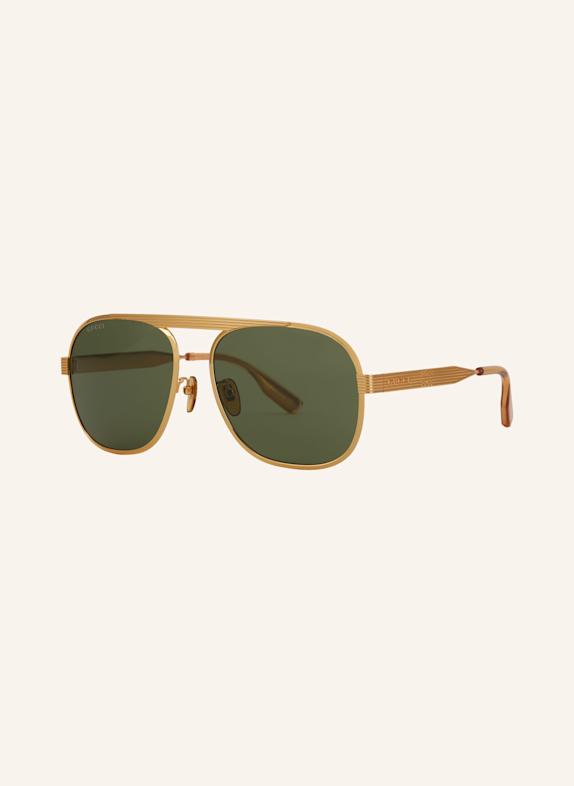 GUCCI Sunglasses GC002210 2300J1 - GOLD/GREEN