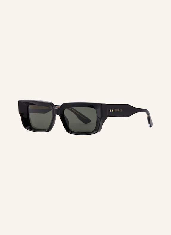 GUCCI Okulary przeciwsłoneczne GC002202 1100L1 – CZARNY