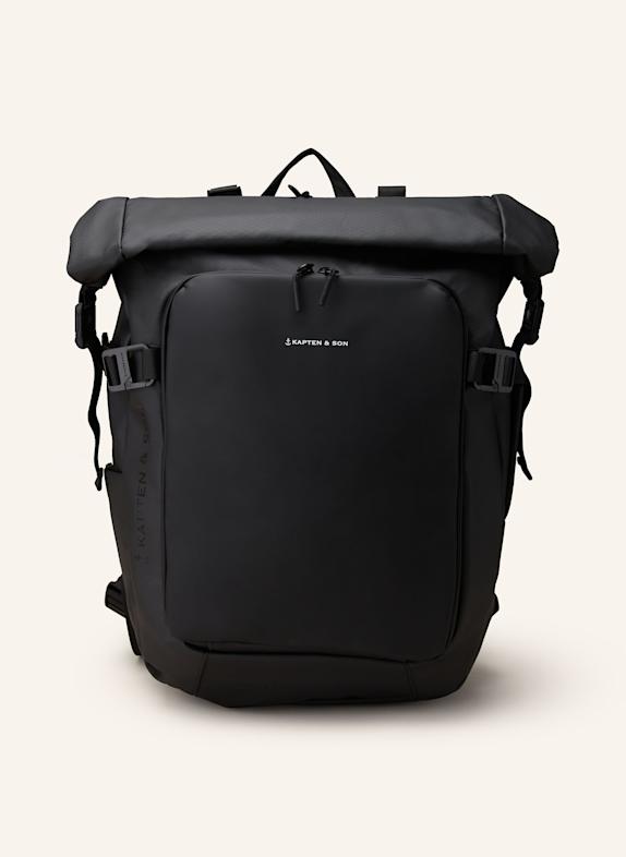 KAPTEN & SON Backpack LISBON BLACK