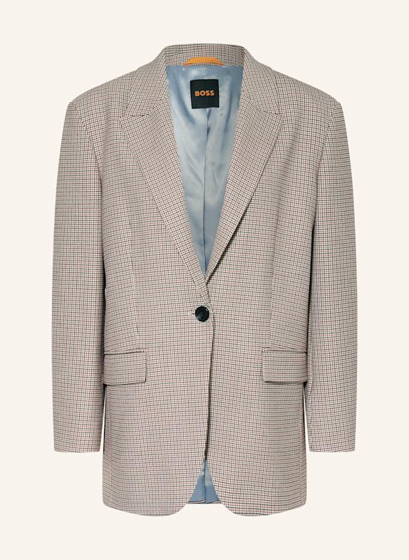 BOSS Blazer JEFLAP ROSÉ/ SCHWARZ/ CREME