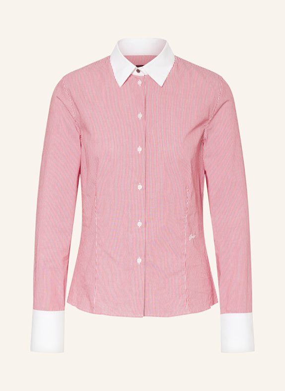 BOSS Shirt blouse BARBYNA PINK/ WHITE