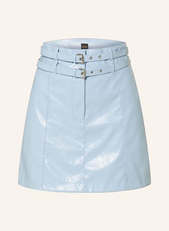 BOSS Rock VASHY in Lederoptik HELLBLAU