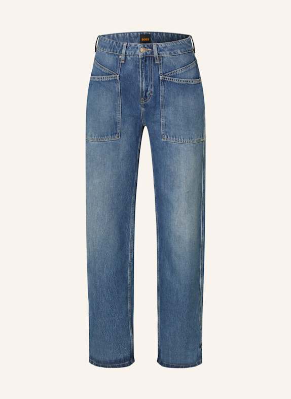 BOSS Straight Jeans SOFT 410 NAVY