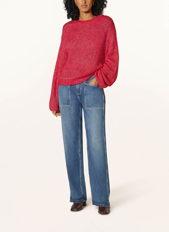 BOSS Straight Jeans SOFT 410 NAVY