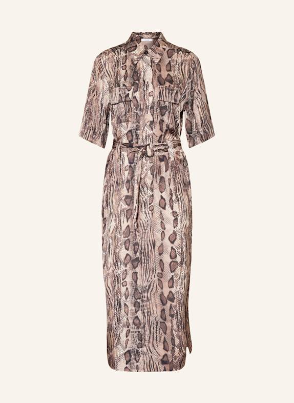 REISS Kleid FARAH BRAUN/ SCHWARZ/ BEIGE