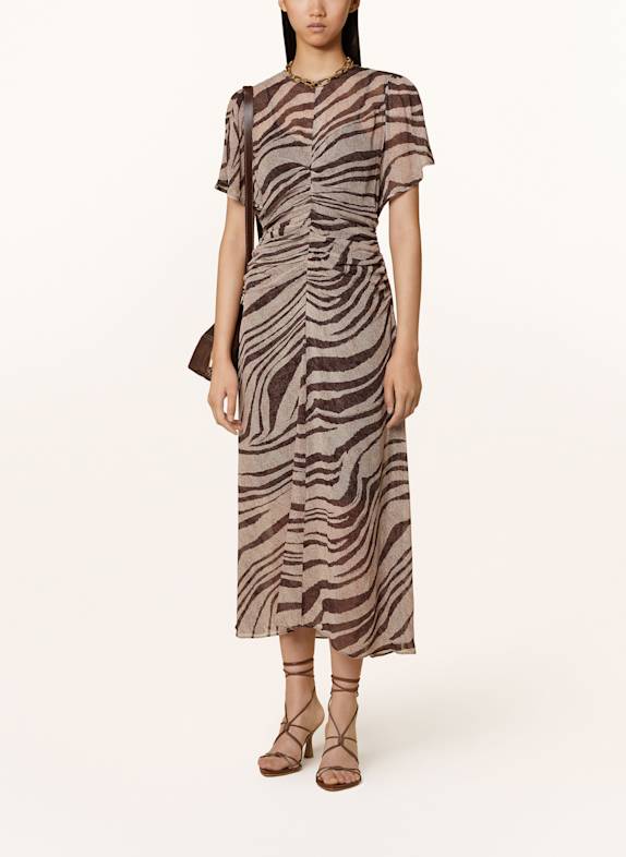 REISS Kleid TABITHA BRAUN/ HELLBRAUN