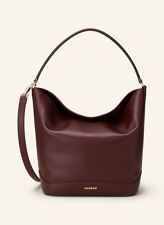 SANDRO Handtasche TANGOSO DUNKELROT