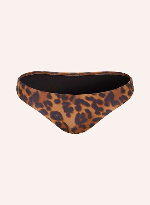CHANTELLE Basic bikini bottoms SAUVAGE COGNAC/ BLACK