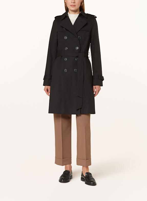 HOBBS Trenchcoat SASKIA SCHWARZ