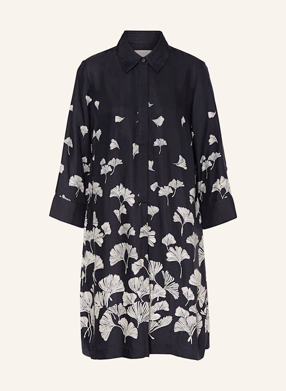 HOBBS Sukienka koszulowa MARCI z rękawem 3/4 GRANATOWY/ BIAŁY