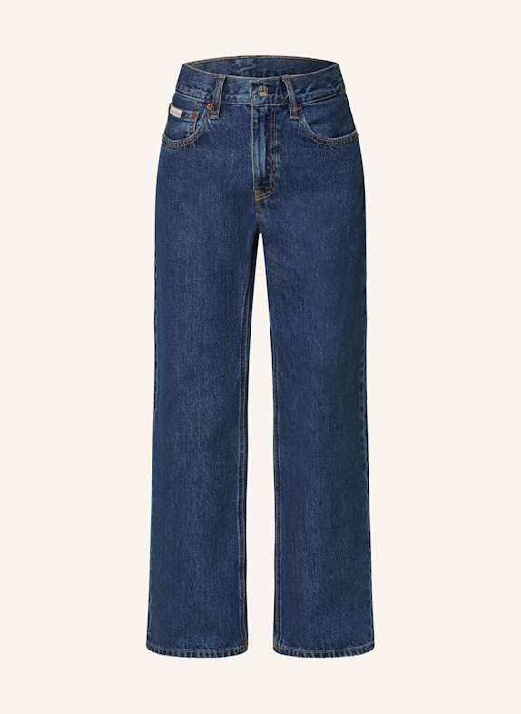Calvin Klein Jeans o 'Utility Grid' nero bianco Straight Jeans 90'S E5D PACIFICO