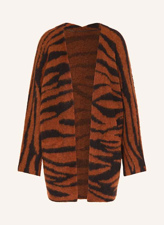 ALLSAINTS Strickhülle ZOE TIGER DUNKELORANGE/ SCHWARZ