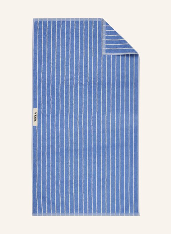 TEKLA Towel LIGHT BLUE / WHITE