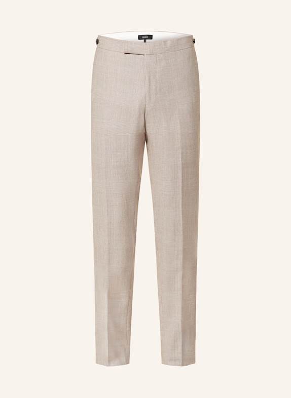 REISS ELLIOT slim fit suit trousers 11 OATMEAL