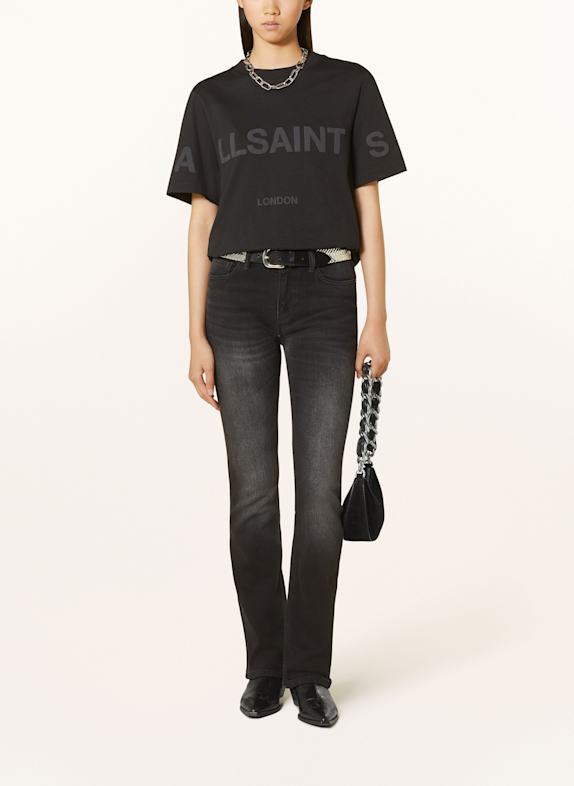 ALLSAINTS Blugi bootcut HALDAN 162 Negru spălat