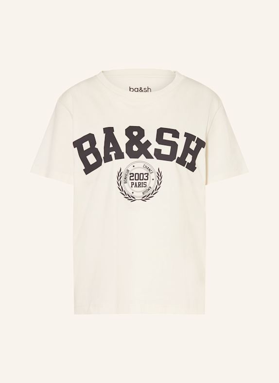 ba&sh T-Shirt IONI ECRU/ SCHWARZ