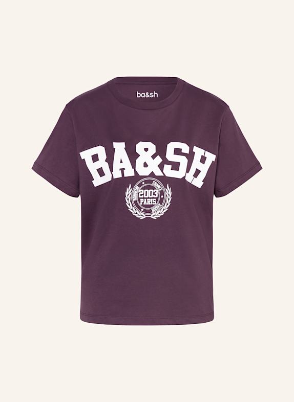 ba&sh T-Shirt IONI DUNKELLILA
