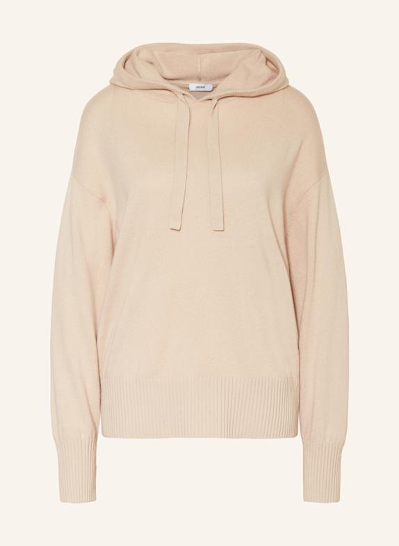REISS Knitted hoodie SAMMIE NUDE