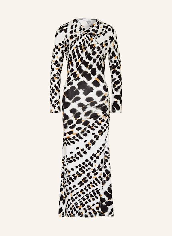 REISS Jerseykleid VANITA WEISS/ SCHWARZ