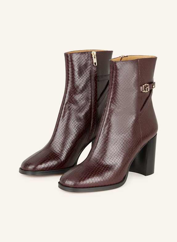 CLAUDIE PIERLOT Stiefeletten DUNKELROT