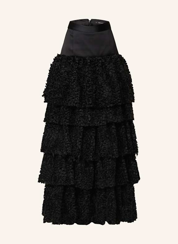 KARL LAGERFELD Tulle skirt BLACK