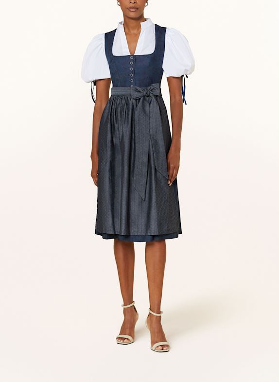 LIMBERRY Dirndl FELICITY DUNKELBLAU / LILA