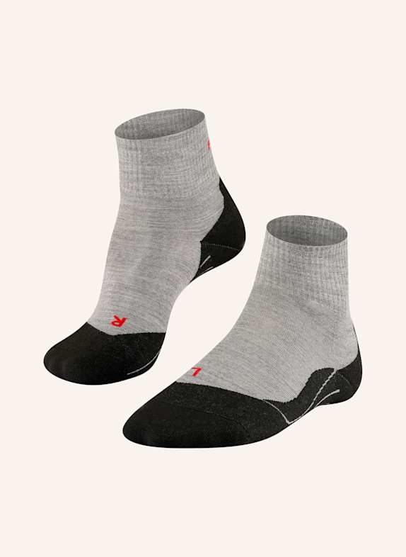 FALKE Trekking-Socken TK5 ULTRALIGHT SHORT 3403 LIGHT GREY