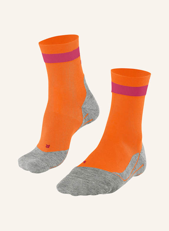 FALKE Laufsocken RU4 8931 neon orange