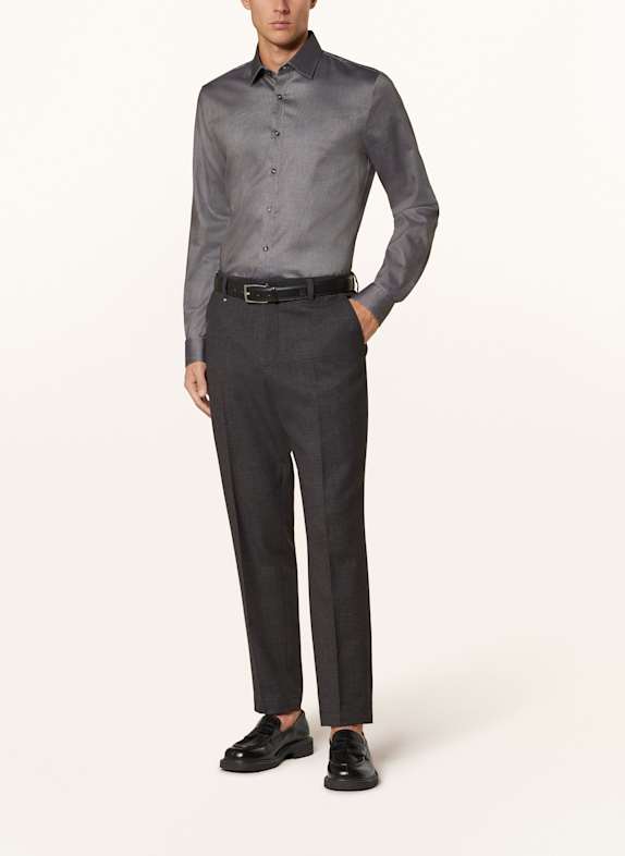 OLYMP Hemd No. Six super slim SCHWARZ