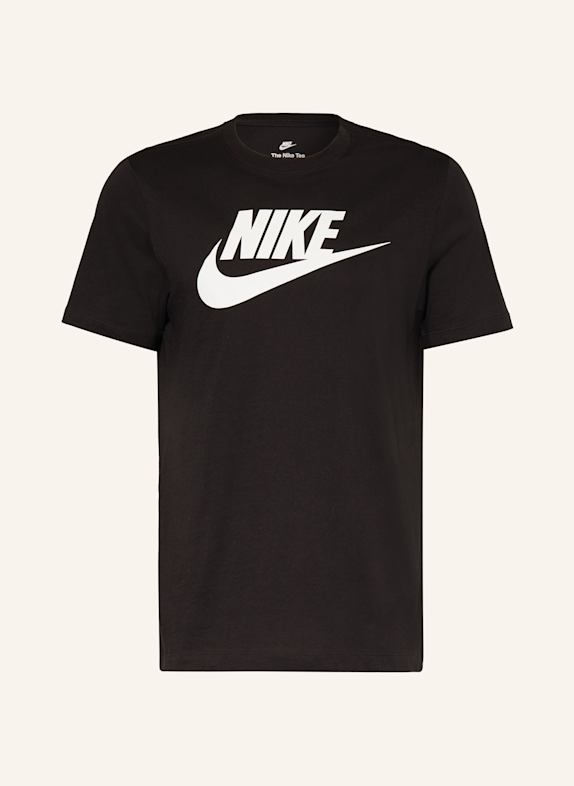 Nike T-shirt SPORTSWEAR CZARNY/ BIAŁY