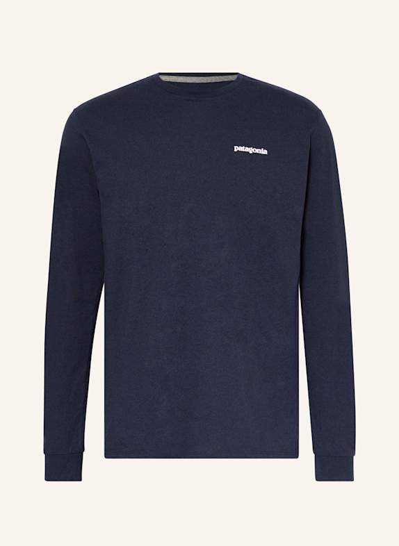 patagonia Long sleeve shirt P-6 DARK BLUE