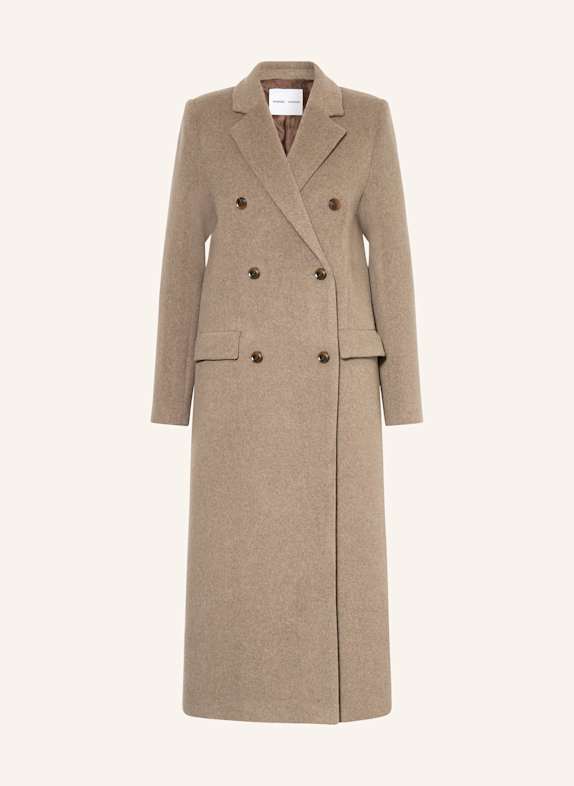 SAMSØE  SAMSØE Wollmantel FALCON TAUPE