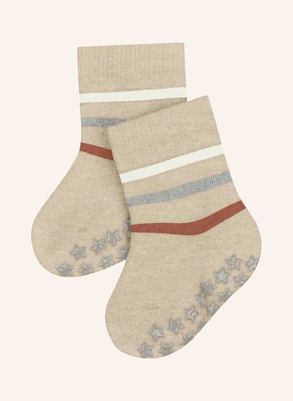 FALKE Stoppersocken MULTI STRIPE 4651 sand mel.