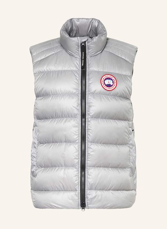 CANADA GOOSE Down vest CROFTON GRAY