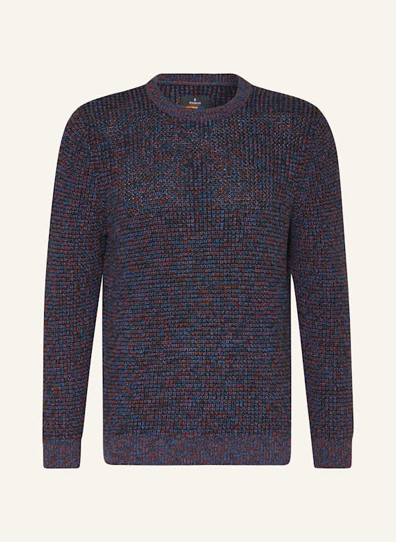 RAGMAN Pullover DUNKELBLAU/ ROT
