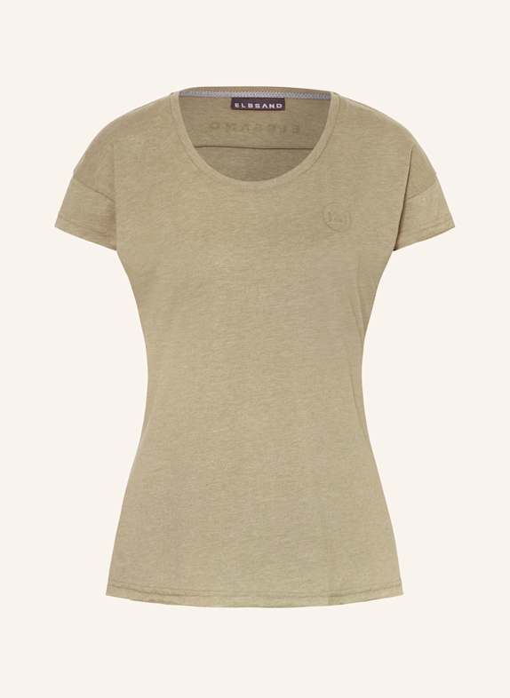 ELBSAND T-Shirt RANVA OLIV
