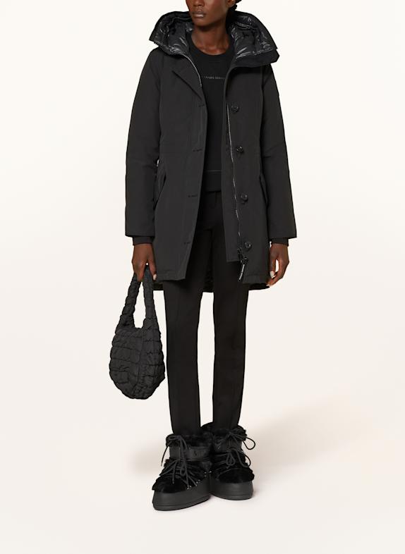 CANADA GOOSE Daunenparka ROSSCLAIR SCHWARZ