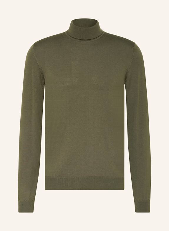 HUGO Rollkragenpullover SAN THOMAS KHAKI