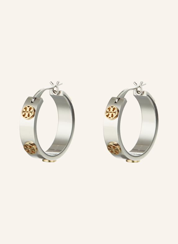 TORY BURCH Ohrringe MILLER STUD SILBER/ GOLD