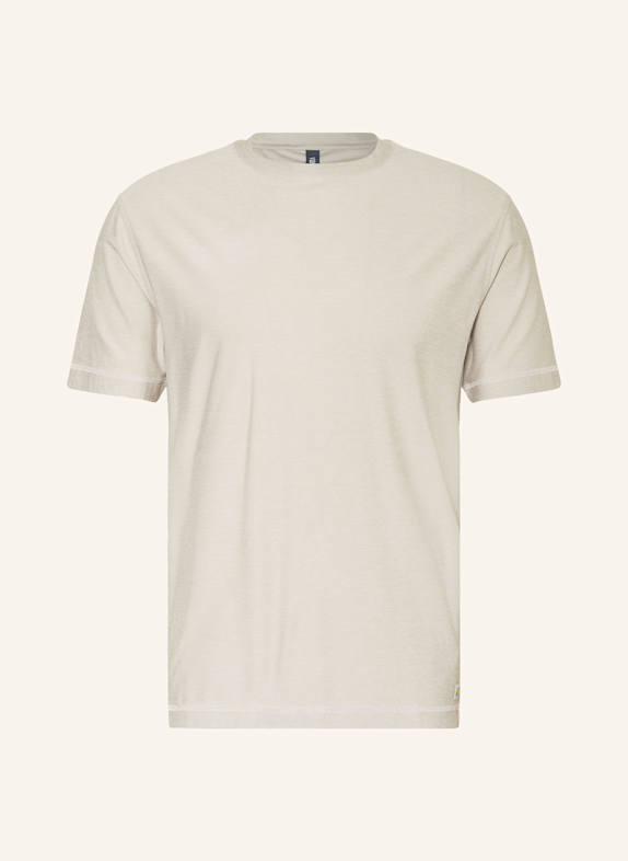 vuori Shirt with decorative tie detail LIGHT BROWN