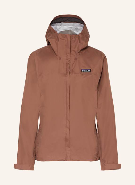 patagonia Kurtka funkcyjna TORRENTSHELL BRĄZOWY