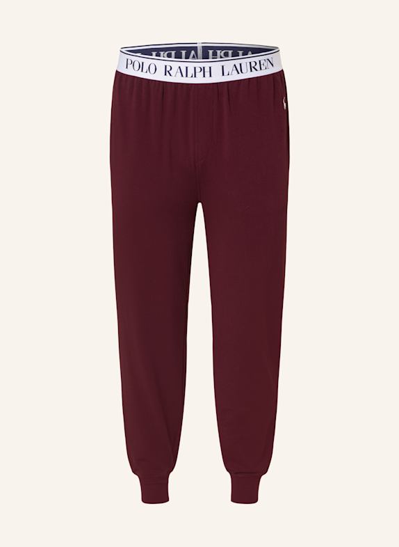 POLO RALPH LAUREN Lounge pants DARK RED