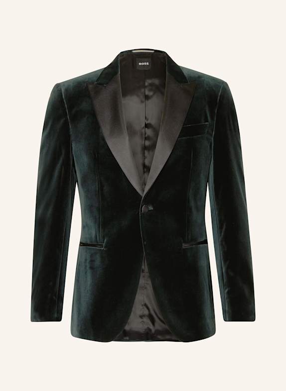 BOSS Smoking jacket HUTSON slim fit  DARK GREEN