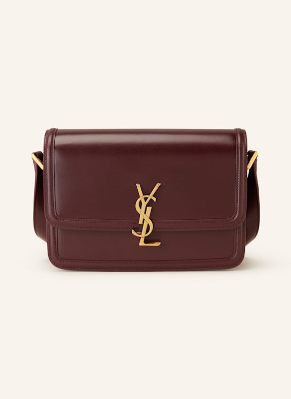 SAINT LAURENT Umhängetasche SOLFERINO MEDIUM DUNKELROT
